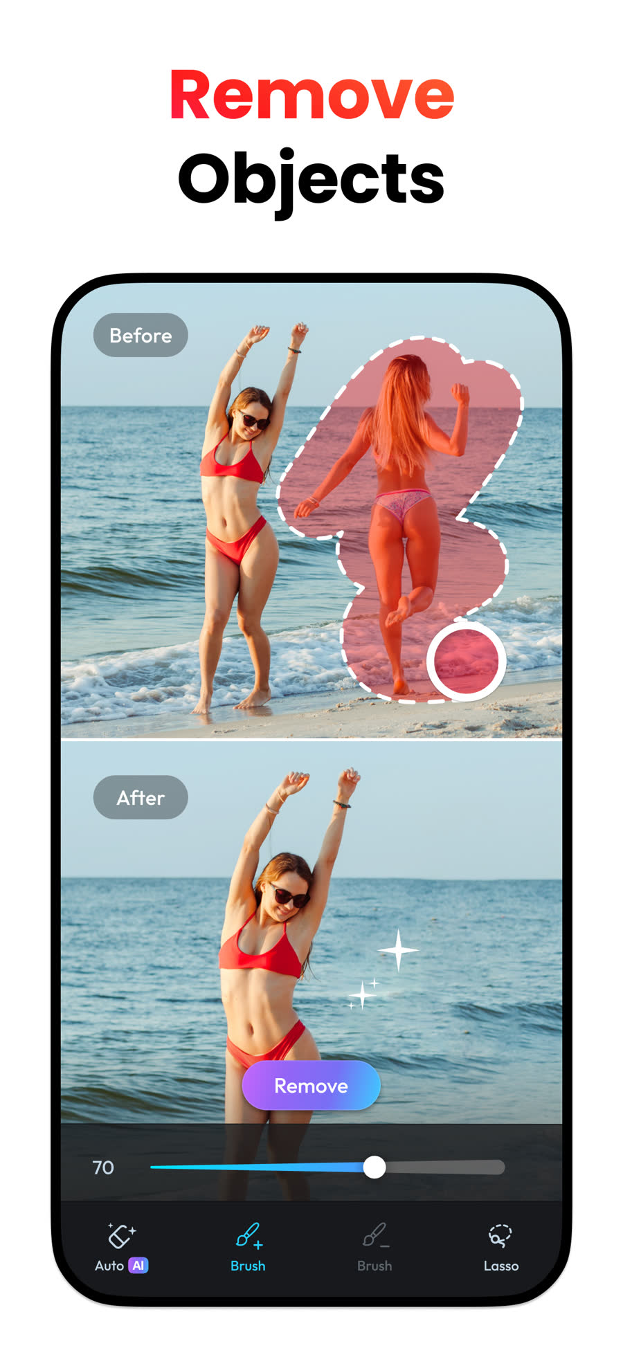 AI Edit Screen